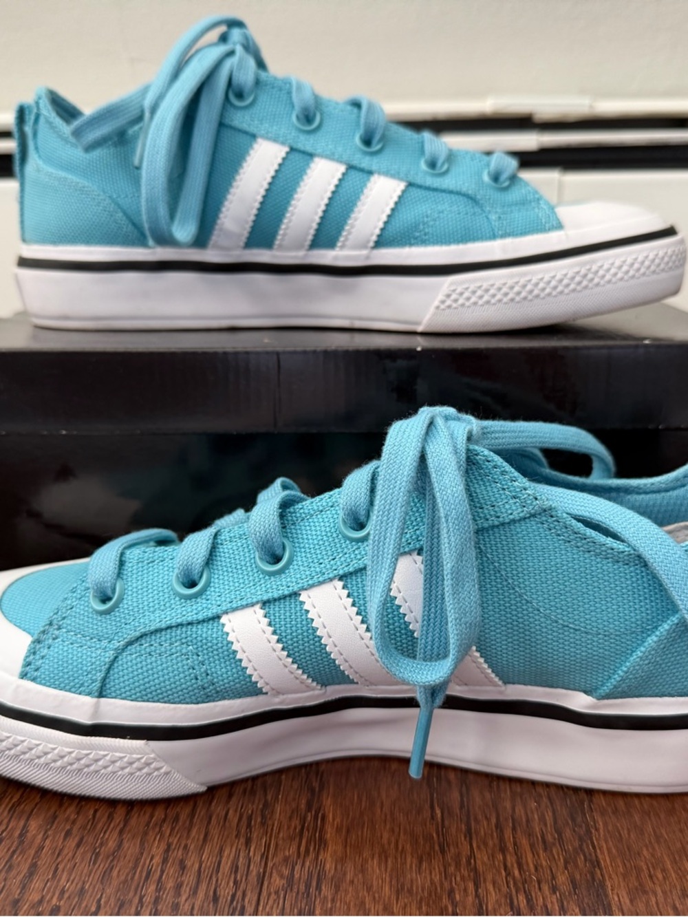 Adidas Nizza Low ADV Canvas Sneakers Size 7.5 - Picture 11 of 13